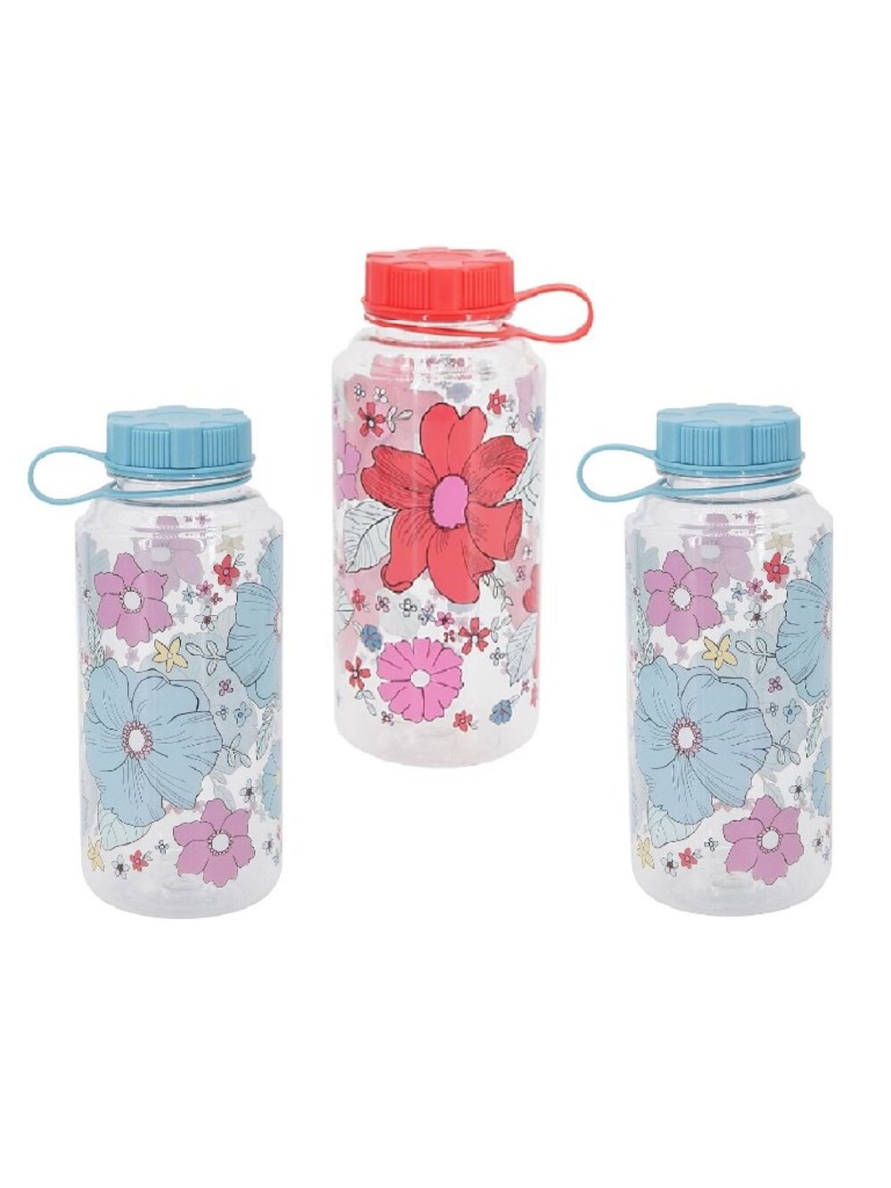 3 new 32-oz Maternity-Level Hydration Wild Sage Wide-mouth Water Bottles w/ Lids